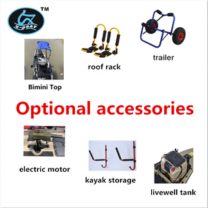 Velero/Canoa/<span class=keywords><strong>Kayak</strong></span> de 16 pies con Pedales de Doble Accionamiento, Fabricado en Polietileno de Baja Densidad Lineal (LLDPE) y Plástico, con Vela de Dacron y Accesorios de Estabilizador - Product Image 5