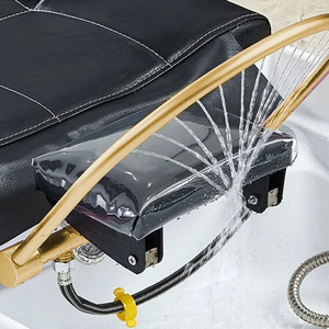 Peluquería Cómodo Masaje Acostado Silla de cuero Cabeza Equipo de spa Champú Spa Cama Lavado con circulación de agua - Product Image 5