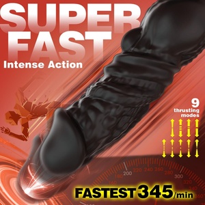 Vibrador Anal con Masajeador de Próstata para Hombres, Herramientas de Masturbación con Doble Anillo, Juguetes Vibratorios 6 en 1 con Anillo para Pene de Silicona - Product Image 3