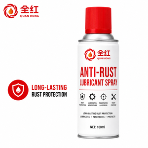 QUAN HONG Lubricante Industrial Multiusos Antioxidante en <span class=keywords><strong>Aerosol</strong></span>, Aceite Penetrante Eliminador de Óxido para Metal y Ferretería 100ml - Product Image 1