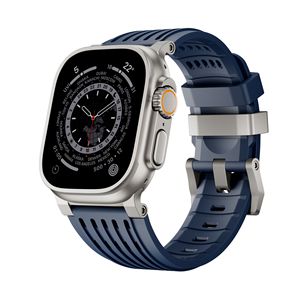 สายรัดข้อมือซิลิโคน OEM ระบายอากาศได้ดี ทนแรงดึงสูง ใช้แทนสายเดิมได้ ใช้งานร่วมกับ IWatch 11 10 9 8 7 - Product Image 6