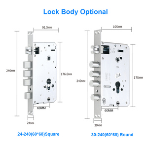 Yoheen Vân Tay Khóa Tự Động Nhà Điện Tử An Ninh Sinh Trắc Học Door Lock Với Thông Minh Vân Tay <span class=keywords><strong>RFID</strong></span> Card Key - Product Image 6