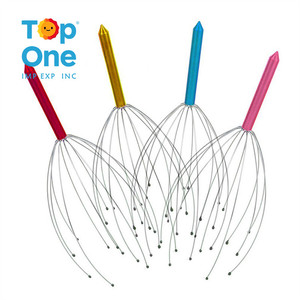 Top One <b>Scalp</b> Massager Handheld Claw Head Messager <b>Scalp</b> Massager Tool With Steel Balls For Relaxation - Product Image 2