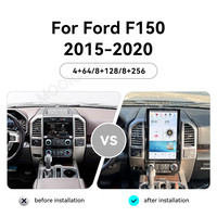 Radio de Coche de 16.8 Pulgadas para Ford F150 2015-2020 Reproductor Multimedia Inalámbrico CarPlay Navegación GPS Monitor de Coche