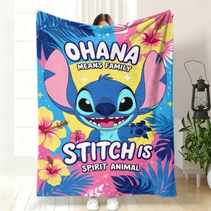 <span class=keywords><strong>Manta</strong></span> <span class=keywords><strong>de</strong></span> Franela con Diseño <span class=keywords><strong>de</strong></span> <span class=keywords><strong>Stitch</strong></span> <span class=keywords><strong>y</strong></span> Angel, <span class=keywords><strong>Manta</strong></span> <span class=keywords><strong>de</strong></span> Dibujos Animados Rosa <span class=keywords><strong>de</strong></span> <span class=keywords><strong>Lilo</strong></span> <span class=keywords><strong>y</strong></span> <span class=keywords><strong>Stitch</strong></span> para Cama, Sofá o Sillón - Product Image 6