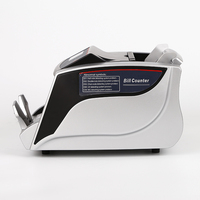 Machine à compter l'argent 2827, machine à compter les billets, compteur automatique de billets avec détection de contrefaçon UV MG IR MT, écran LCD