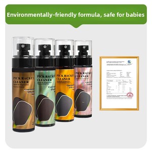 Nettoyant pour raquettes de pickleball, vente chaude transfrontalière, étiquetage personnalisable, formule écologique, flacon pulvérisateur 100 ml, quatre parfums - Product Image 4