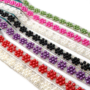 Pegatina de diamantes de imitación termoadhesivos de ABS multicolor de 1.8 cm, de gran venta al por mayor, para decoración de ropa - Product Image 1