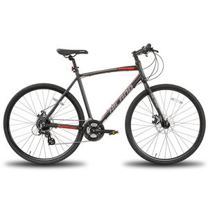 Para JOYKIE 26 "24 velocidades horquilla de acero Marco de aleación de aluminio freno de disco híbrido <span class=keywords><strong>bicicleta</strong></span> de carretera - Product Image 1