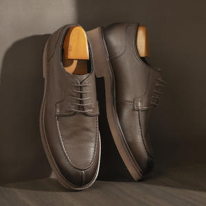 <span class=keywords><strong>Chaussures</strong></span> habillées pour hommes, style italien, <span class=keywords><strong>chaussures</strong></span> en cuir véritable, lacets, fabrication artisanale, <span class=keywords><strong>chaussures</strong></span> de bureau, <span class=keywords><strong>chaussures</strong></span> habillées Oxford pour hommes - Product Image 4