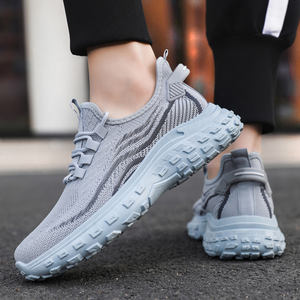 Chaussures de sport élégantes pas chères, chaussures de fitness noires pour hommes - Product Image 6