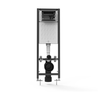 Cadre CE Standard Slimline Toilette suspendue au mur Réservoir de toilette dissimulé à double chasse Réservoir de toilette dissimulé