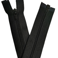 Fermeture éclair en nylon multicolore à glissière lisse pour vêtements, vestes, sacs, accessoires de couture, taille et couleur personnalisées, vente en gros B2B