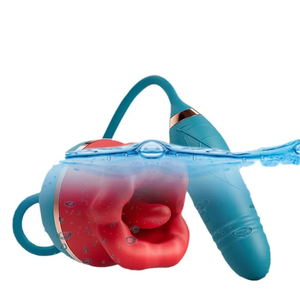 Estimulador de vacío de 8 velocidades con vibración y succión para clítoris, para adultos. - Product Image 6