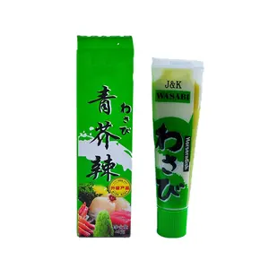 Schlussverkauf scharfe Horzrottenpaste 43 g*10 Stäbchen Wasabi-Paste super-scharfe Wasabi-Sushi Horzrottensoße