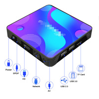 OEM barato computadora mini pc industrial tamaño pequeño quad core android 10 4gb + 128gb mini pc box