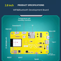 Papan Pengembangan Layar Sentuh LCD TFT ESP32 WIFI Modul Tampilan Cerdas LVGL untuk Proyek Tertanam Arduino M129