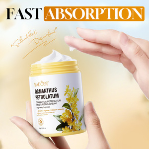 Crème hydratante à la vaseline et à l'osmanthus 300g, crème nourrissante profonde pour le visage et le corps, pour peaux sèches - Product Image 3