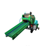 Machine d'emballage et d'ensilage de maïs emballant des balles d'ensilage