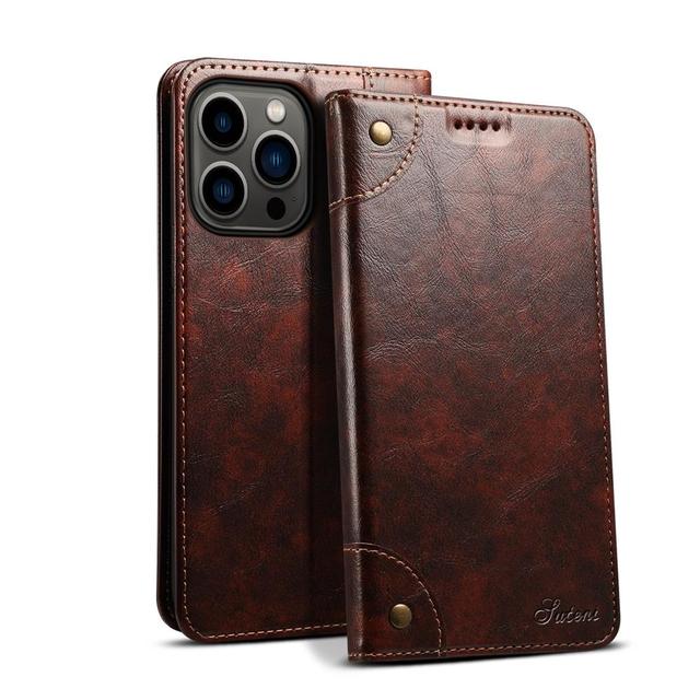 Phone Accessories Cases Leather Flip Phone Case Stand Magnetic Cover for iPhone 13 Pro/ 13 Pro Max