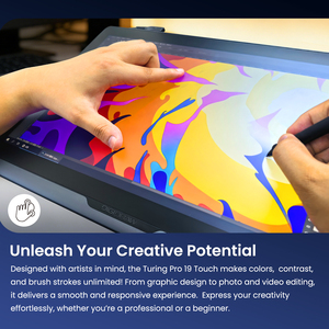 DigiDraw Taşınabilir Grafik Dijital Çizim Tableti, Kalemli Monitör Dokunmatik Ekranlı, Dizüstü Bilgisayar, PC, Mac ve Android Cihazlar için - Product Image 3