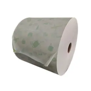 Soft Feature disposable Baby bibs raw material of paper plastic film