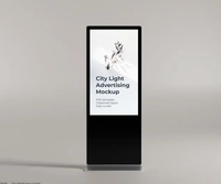 Kiosco Publicitario con Pantalla Táctil Interior de 65 Pulgadas con Animación para Tiendas Minoristas, Centros Comerciales y Señalización