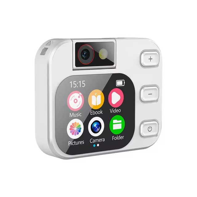 X19 Mini Camera MP3 Music Player 2.01 Inch Touch Screen Type-C Walkmen Blue Tooth E-Book Reading FM Radio Camera Recorder
