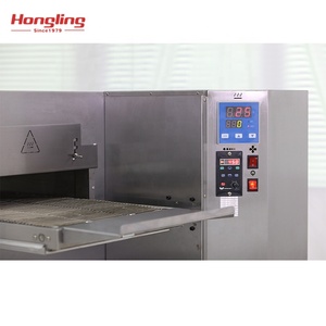 Cinta transportadora profesional de 18 pulgadas, <span class=keywords><strong>horno</strong></span> de Gas para Pizza a la venta - Product Image 3
