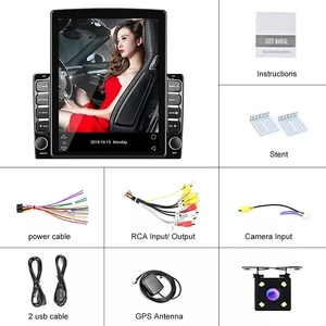 Phổ Android 9.7Inch Dọc Màn Hình Đài Phát Thanh Xe Chuyển Hướng Đa Phương Tiện GPS WIFI Máy Nghe Nhạc Xe Video Máy Nghe Nhạc - Product Image 6