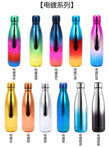 Botella de Agua Deportiva Personalizada Caspian con Forma de Lata de Cola, <span class=keywords><strong>Acero</strong></span> Inoxidable 304, 100 ml, 17 oz, 500 ml, Termo de Vacío - Product Image 5