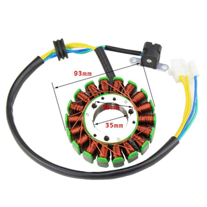 Bobine de stator de générateur magnéto pour moto, 18 pôles, 93mm, pour Yamaha YP250 Linhai 250 300 ATV - Product Image 2