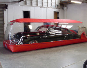 Couverture de <span class=keywords><strong>bulle</strong></span> gonflable pour voitures Protection transparente Film de protection de voiture gonflable - Product Image 1