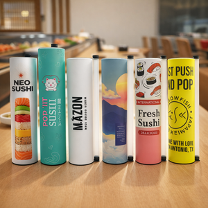 Caja de Sushi Desechable Personalizada con Logotipo de Marca, Embalaje de Papel para Llevar, Caja para Baguette, Caja de Sushi para Entrega a Domicilio - Product Image 1