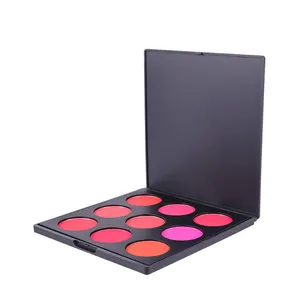 Venda quente de cosméticos maquiagem vegana bochecha blush rosa maquiagem paleta de blush pigmentado marca própria