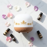 Diffuseur d'arômes ultrasonique pour huiles essentielles et parfums, avec motifs imprimés, vente en gros d'usine