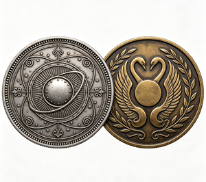 Jetons de jeu personnalisés à monnayeur, jetons ronds bimétalliques pour machines d'arcade et récompenses - Product Image 2