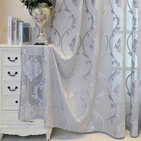 Rideaux à œillets en jacquard floral de haute qualité, écologiques, toutes saisons, pour fenêtres de salon – Vente en gros directe usine