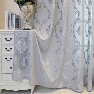 Di lusso di alta qualità Jacquard trasparente Grommet <span class=keywords><strong>tende</strong></span> <span class=keywords><strong>per</strong></span> il soggiorno <span class=keywords><strong>finestre</strong></span> Premium rivestimenti <span class=keywords><strong>per</strong></span> <span class=keywords><strong>finestre</strong></span> - Product Image 6