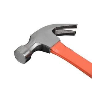 Claw Hammer Steel Head With Yellow Grip Home <b>Woodworking</b> <b>Tool</b> For DIY Repair And Renovation Use - Product Image 2