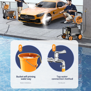 Electric High Pressure Car Washer New 3.5KW Power Source Cleaning Equipment 1500W Output Power Effective Motor <strong>Driving</strong> <strong>Cleaners</strong> - Product Image 4
