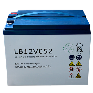 Batería sellada de plomo y ácido de 72 <span class=keywords><strong>voltios</strong></span> para motocicleta, alta calidad, 12V, 52Ah, China - Product Image 1