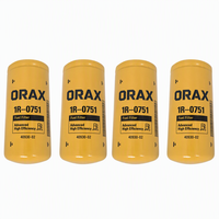 ORAX 1r0750 Saringan Bahan Bakar Excavator Filter Bahan Bakar Diesel 1R-0750 1R0750 1R0751 1R-0751