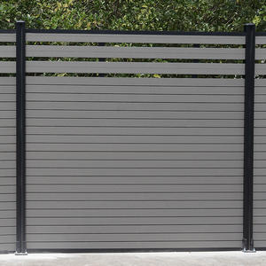 Clôture composite à faible entretien avec un design élégant | Qualité des fissures garantie directement de notre <span class=keywords><strong>moulin</strong></span> Clôture en WPC - Product Image 5