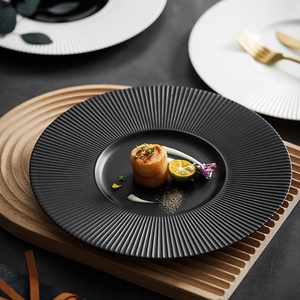 <span class=keywords><strong>Vajilla</strong></span> de Porcelana China Ecológica al por Mayor, Platos de Cerámica Blancos, Estilo <span class=keywords><strong>Vintage</strong></span>, Aptos para Alimentos - Product Image 3
