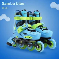Patins à roulettes en ligne de style freestyle professionnels, design ajustable, doublure respirante, roues durables, chaussures de patinage d'extérieur
