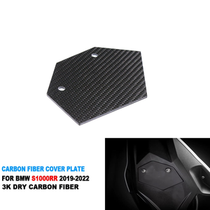 Plaque de protection arrière en fibre de carbone ZHONGHONG, finition carbone sec 3K brillant, trous pré-perforés pour S1000RR 2019-2022 M1000RR - Product Image 2
