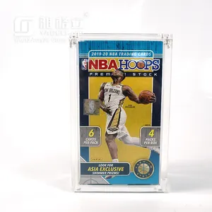 2020-21 Panini Donruss Nba Basketbal Blaster Box Vitrine Custom Clear Sport Card Box Acryl Case