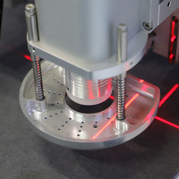 Machine de découpe CNC automatique pour tissus en polyester et coton (jeans), avec fonction de flocage et de flexion, et couteau rond