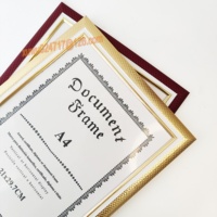 Cadre Photo pour documents PS, cadre Photo en plastique PS multi-styles avec plexiglas en verre, prix bas